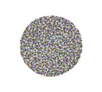Tapis de boules de feutre Greta Ø 90cm
