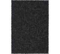 Tapis de boules de feutre Mono Rectangle 160 x 230 cm Gris foncé