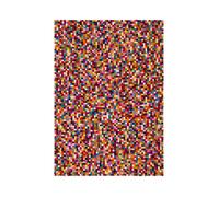 Tapis de boules de feutre rectangulaire Lotte 140x200 cm