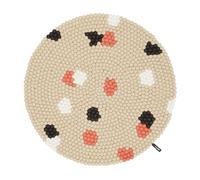 Tapis de boules de feutre Terra Sand HxØ 2x180cm