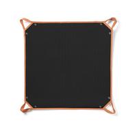 Tapis de brasero carré, revêtement en silicone, tapis de barbecue avec poignée, tapis ignifuge, tapis en silicone résistant à la chaleur pour foyers