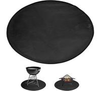 Tapis De Brasero De 91,4 Cm Sous Le Gril, Tapis Résistant Au Feu Pour Poêle À Bois, Protège Le Sol En Herbe Des Braises, Coussin D'isolation Thermique Pour Le Camping En Plein Air, La Cour, La Terrass
