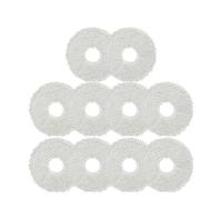 Tapis De Brouillage Compatible Avec Eureka J15Pro Ultra / J12 Ultra Pièces Détachées Robot Vide Espuage Toiles Rag Accessoires Remplacements(Light gray 10PCS)