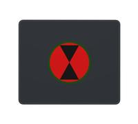 Tapis De Bureau 7E Division D'Infanterie SSI Étanche Tapis De Souris Gaming Résistant Base De Table pour Maison Travail Ordinateur 10X12In