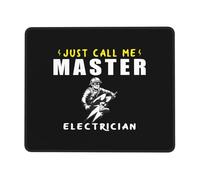 Tapis de Bureau Appelez-Moi maître électricien Tapis de Souris