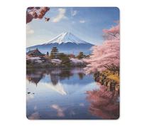 Tapis De Bureau Arbres À Fleurs du Mont Cherry Résistant À Usure Tapis De Souris Stable Souris De Gaming pour Pc Professionnels Ordinateur 25X30Cm