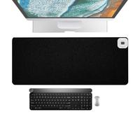 Tapis de bureau chaud, tapis de bureau chauffant | Sous-main chaud à température réglable,Tapis de USB, chauffe-mains, affichage numérique intelligent, édition étendue, tapis de Table de jeu po