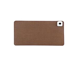 Tapis de bureau chauffant, sous-main chauffant, Coussinets pour bureau en cuir PU, Coussinets pour, chauffe-mains à coussin, chauffe-coussin, arrêt automatique de 3 heures, pour la ma