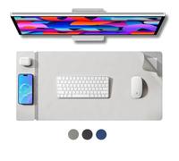 Tapis de bureau de chargement de qualité supérieure, chargement magnétique, équipement de bureau, accessoire de jeu, chargeur de téléphone sans fil, chargeur AirPod sans fil, stockage de papier