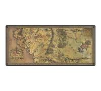 Tapis de bureau de jeu Carte du Seigneur des Anneaux Pyramide