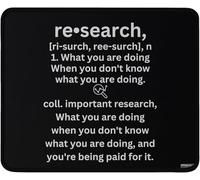 Tapis De Bureau Définition De Recherche Amusante Résistant Tapis De Souris De Jeu Lavable Base De Table pour Gaming Gamer Maison 10X12In