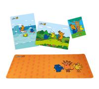 Tapis de bureau Die Maus pour enfants, incl. 3 posters