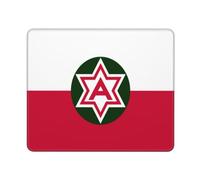 Tapis De Bureau Drapeau De La Sixième Armée des États-Unis Antidérapante Tapis Souris Portable Mousepad pour Gamer Gaming Travail 10X12In