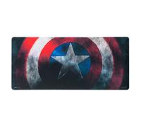 Tapis de bureau Erik Marvel Captain America Rouge 80x35 cm