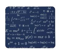 Tapis de Bureau Formule de théorie mathématique Tapis de Souris Gaming
