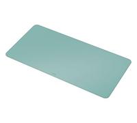 Tapis de bureau grand format Leitz : Sous-main de bureau imperméable, antidérapant, tapis clavier et souris pour bureau ou maison. Durable, résistant aux rayures, facile à nettoyer (80x40cm, menthe)
