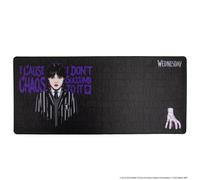 Tapis De Bureau Je Sème Le Chaos - Mercredi Noir TU