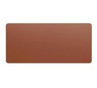 Satechi Tapis de souris XXL 68x32 cm – PU résistant rayures et eau – Marron
