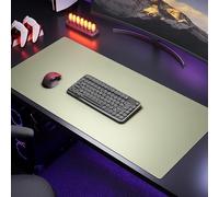 Tapis De Bureau Pour L'écriture Protection Oculaire À Faible Réflexion, Pad Écriture Pour Bureau/Maison/Gaming, Épaisseur 3.5mm, Tapis D'ordinateur Imperméable Facile À Nettoyer(Green,50x100cm)