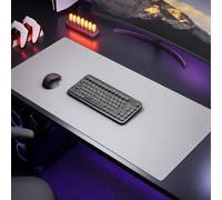 Tapis De Bureau Pour L'écriture Protection Oculaire À Faible Réflexion, Pad Écriture Pour Bureau/Maison/Gaming, Épaisseur 3.5mm, Tapis D'ordinateur Imperméable Facile À Nettoyer(Gray,60x140cm)