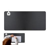 Tapis de Bureau Protection Contre La Surchauffe Chauffage Rapide | Coussin Chauffant de Bureau pour Maison Bureau Étude Hiver Froid