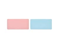Tapis de Bureau, Protection for Clavier, Tapis de Souris de Jeu, Grande Surface d'établi(Light-Pink-Blue,100cm*50cm)