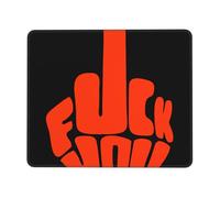 Tapis de Bureau Va Te Faire Foutre, Doigt d'honneur Base de Table 10x12in | Confort Mousepad de Bureau Étanche Tapis Souris pour Accessoires Gamer PC