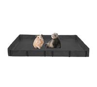 Tapis de cage à pois lapin pour cage d'Inde - Tapis de literie rembourré imperméable | Arc de cage à chinchilla pour petits animaux, hamsters, hérissons, écureuils et Fee éviter les problèmes de trop