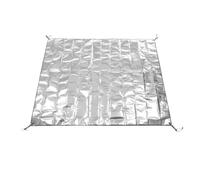Tapis de Camping Aluminium Tapis de Sol Pliable ultraléger, Matelas Couchage en Aluminium, Thermique Isolant, imperméable, Camping(L)