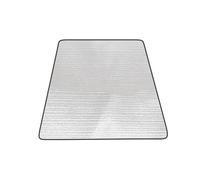 Tapis de Camping en Aluminium, Tapis de Couchage en Papier d'aluminium, Isolant Double Face, Sac de Rangement de Plusieurs Tailles(2m x 2m)