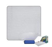 Tapis de Camping en Aluminium, Tapis de Couchage Pliable en Feuille d'aluminium EPE, épaisseur 4 mm, Isolant, Plusieurs Tailles, for Pique-Nique et Camping(1.2 x 2m)