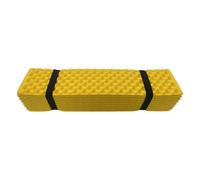 Tapis de Camping en Mousse Pliable Matelas Camping Ixpe 1 Tapis 350g(Yellow Without Film)