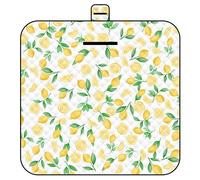 Tapis de camping en plein air en tissu oxford lavable,portable et pliable,imperméable,pour tente de plage - Type Lemon-200cmX200CM