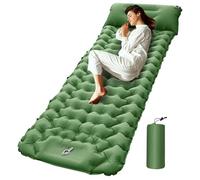 Tapis de camping gonflable | Tapis de sommeil de voyage - Matelas gonflable auto-gonflant léger compact portable pour camping, randonnée, tente pour homme et femme