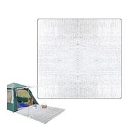 Tapis De Camping,Tapis Isolant Double Face Aluminium 2 x 2 m -pour Vacances Balcon Randonnée Sac À Dos Piscine Voyage Terrasse Porche Patio Extérieur Pique-Nique