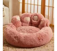 Tapis de canapé-lit pour Chien, Long Panier de Couchage en Peluche pour Petits, Moyens et Grands Chiens, Mignon en Forme de Patte d'ours, Chiot, chenil Doux, Coussin de nid pour Animaux de Compagnie