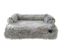 Nobby 61770 NURU Tapis de canapé rectangulaire Gris 110 x 85 x 15 cm