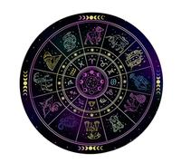 Tapis de carte de tarot avec motif constellation divine pour la guérison de l'énergie divine