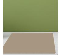 Tapis de Chaise de Bureau 55 x 110 cm Antidérapant et Insonorisé sous Main Antidérapant roulettes Résistant pour Sols en Bois Dur, Stratifié, Parquet, Kaki