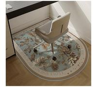 Tapis de chaise de bureau antidérapant pour sols en bois dur - Absorption des chocs et isolation phonique, idéal pour les chaises d'étude, chaises pivotantes, mouvement facile des roues et protection