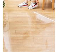 Tapis de chaise de bureau en PVC transparent pour sols durs, protection robuste pour la maison et le bureau, 100 x 300 cm, idéal pour stratifié et parquet, revêtement de sol durable de 1 mm
