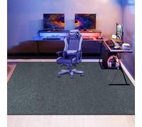 Tapis de Chaise de Bureau Multi-Usage, à Poils Bas, Antidérapant Rectangulaire Tapis Chaise Gaming, Tapis pour Fauteuil, Tapis De Sol Bureau pour Sol en Bois Version Améliorée 150 x 200 cm