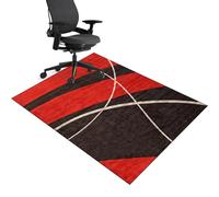 Tapis de chaise de bureau pour moquette, 70 x 80 cm, tapis de chaise de bureau d'ordinateur pour moquette, tapis de chaise de jeu pour sol dur, tapis de protection de sol en bois dur, protection de