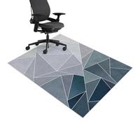 Tapis de chaise de bureau pour moquette, 70 x 80 cm, tapis de chaise de bureau d'ordinateur pour moquette, tapis de chaise de jeu pour sol dur, tapis de protection de sol en bois dur, protection de