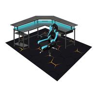 Tapis de Chaise de Bureau pour Sol Dur 90 x 140 cm Tapis de Chaise, Tapis Chaise Gaming AntidéRapant, Rectangulaire Tapis sous Chaise Bureau pour Chaise de Bureau Bureau et Chambre