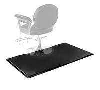 VEVOR Tapis de Chaise de Salon Coiffure, 1525x915x23 mm, Tapis de Sol Salon Coiffeur Anti-fatigue pour Base de Chaise Circulaire, Surface PVC, Bords Biseautés Anti-trébuchement, Dessous Antidérapant