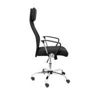 Tapis de chaise en tissu noir