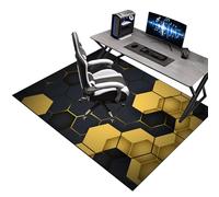 Tapis de Chaise Gaming, Tapis de Sol pour Fauteuil, Tapis Protection Sol Chaise Bureau, Tapis de Chaise à Rouler, Tapis de Sol Bureau Tissu, Tapis Antidérapant Sous Chaise de Bureau 180 x 240 cm