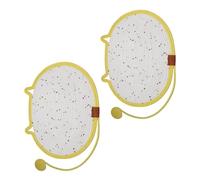 Tapis de Chaise Longue à gratter pour Chats avec bobines de Corde tissée, Profil d ' Oreille Ovale, Accent de en Peluche, Coussin de intérieur pour Zone de Griffes, Tapis latéral pour Animal