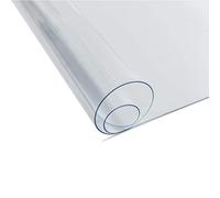 Tapis de chaise ou de table en PVC pour protection de sol en bois dur, rectangulaire et à angle droit, épaisseur 1,5/2 mm, 35 tailles (1,5 mm, 70 x 70 cm)